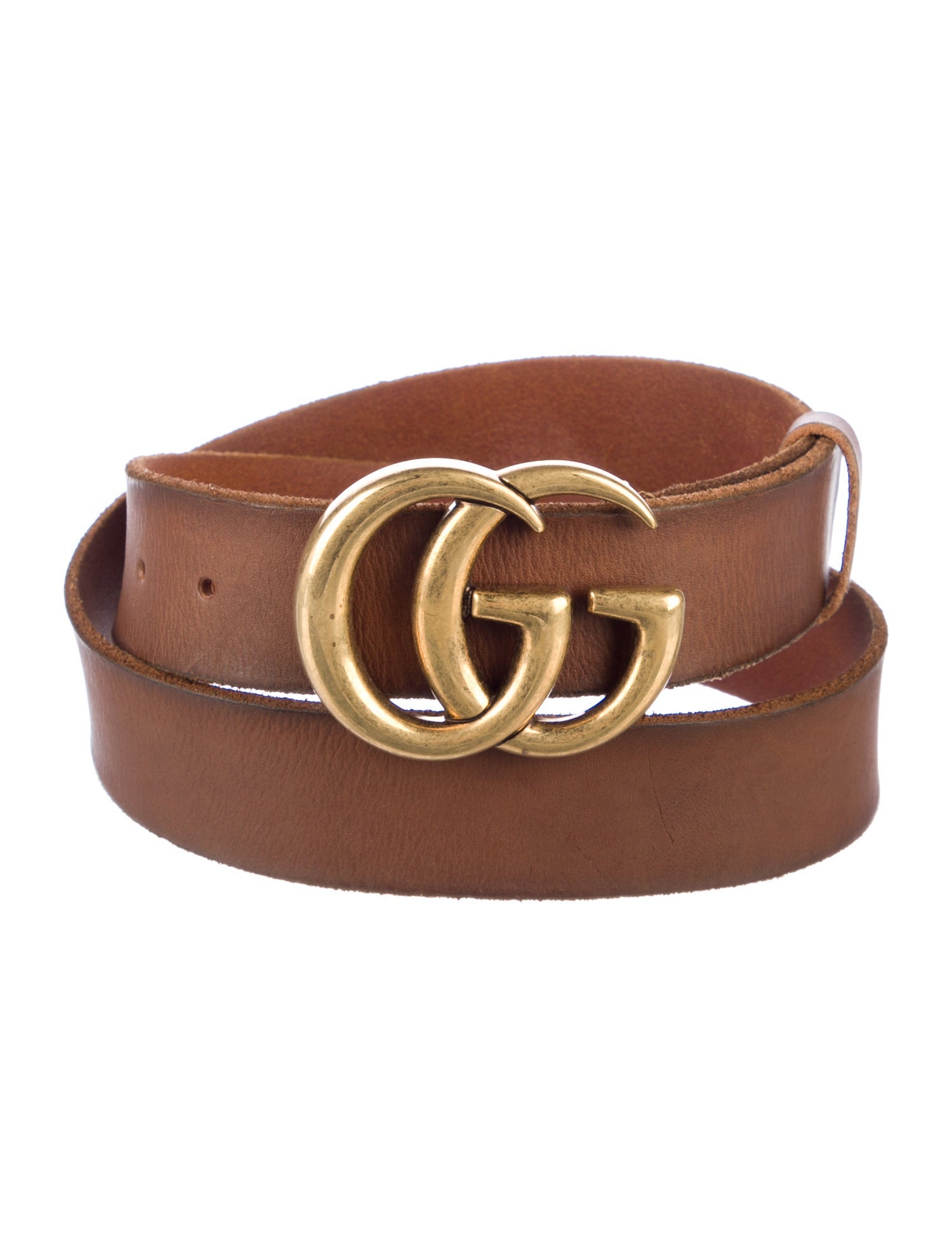 Gucci Double G Logo Leather Belt Kit