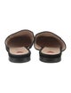 Gucci Horsebit Accent Velvet Mules
