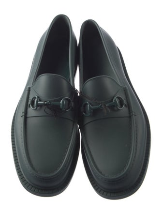 Gucci Horsebit Accent Rubber Loafers
