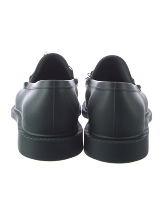 Gucci Horsebit Accent Rubber Loafers