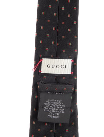 Gucci Silk Pattern Tie