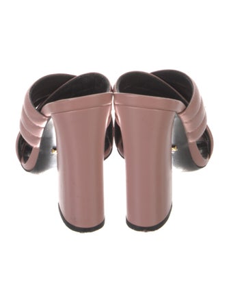 Gucci Leather Slides