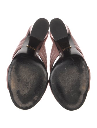 Gucci Leather Slides