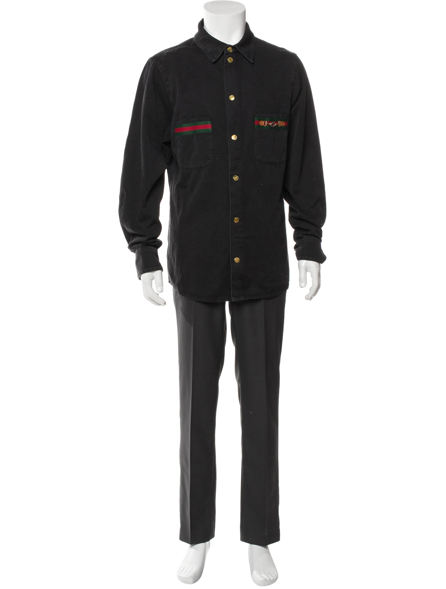 Gucci 2021 Web Accent Shirt