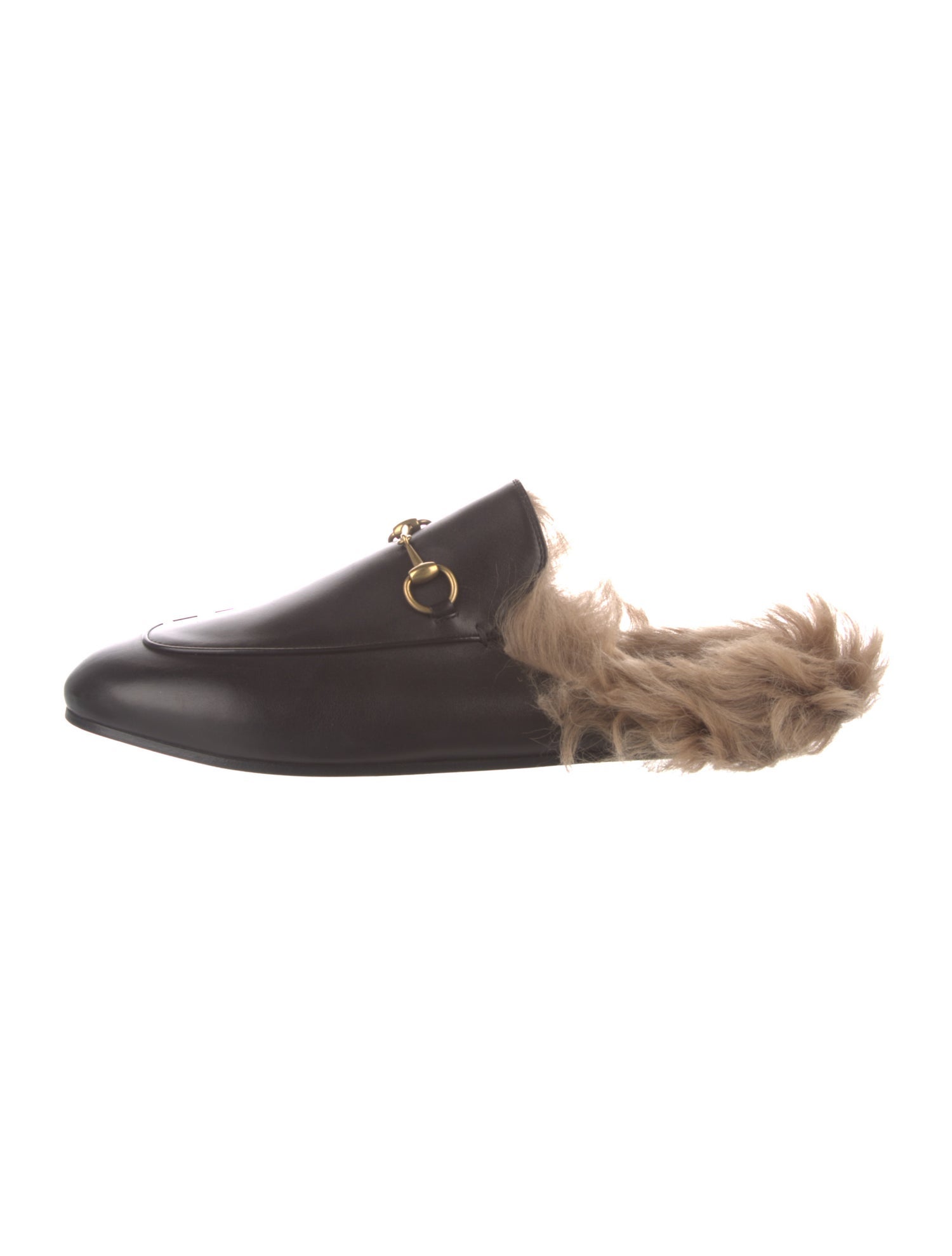 Gucci 1955 Horsebit Accent Leather Mules