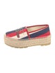Gucci Web Accent Canvas Espadrilles
