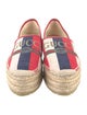 Gucci Web Accent Canvas Espadrilles