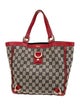 Gucci Canvas Top Handle Bag