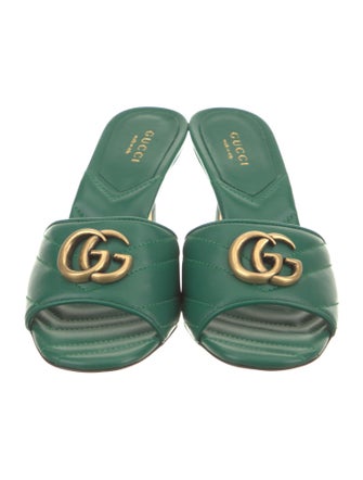 Gucci Leather Slides