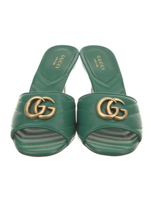 Gucci Leather Slides