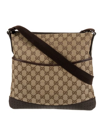 Gucci GG Canvas Messenger Bag Medium