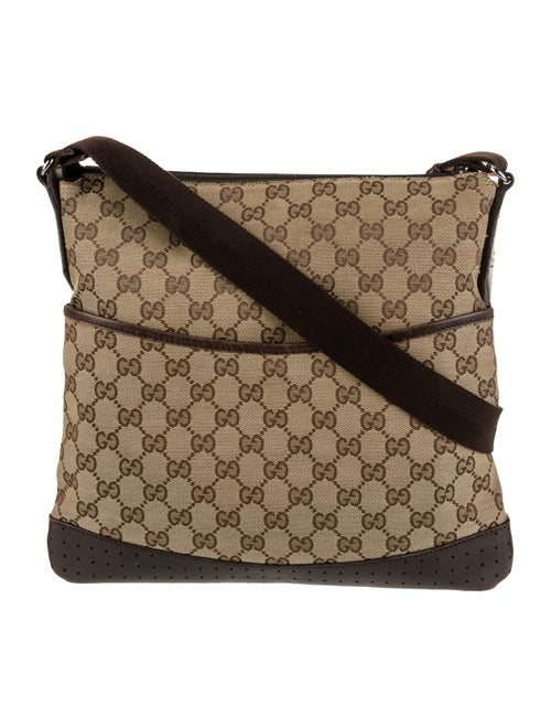 Gucci GG Canvas Messenger Bag Medium