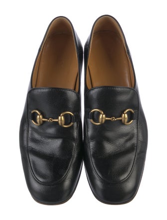 Gucci Horsebit Accent Leather Oxfords