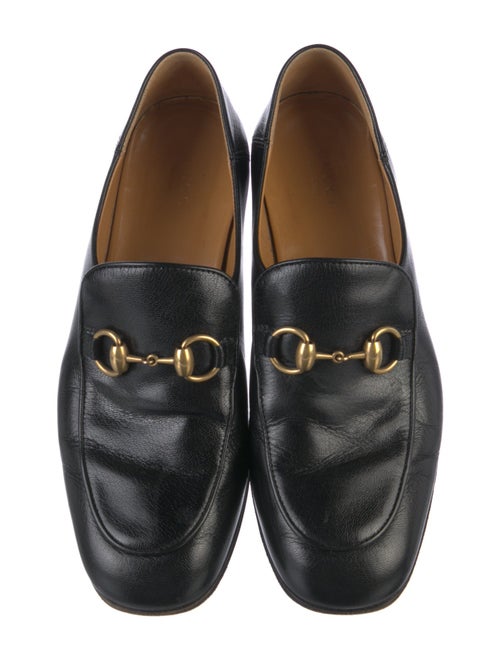 Gucci Horsebit Accent Leather Oxfords