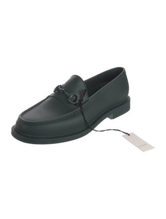 Gucci Horsebit Accent Rubber Loafers