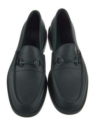 Gucci Horsebit Accent Rubber Loafers