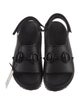 Gucci Horsebit Accent Rubber Slingback Sandals