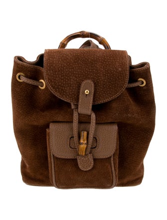 Gucci Suede Backpack Mini