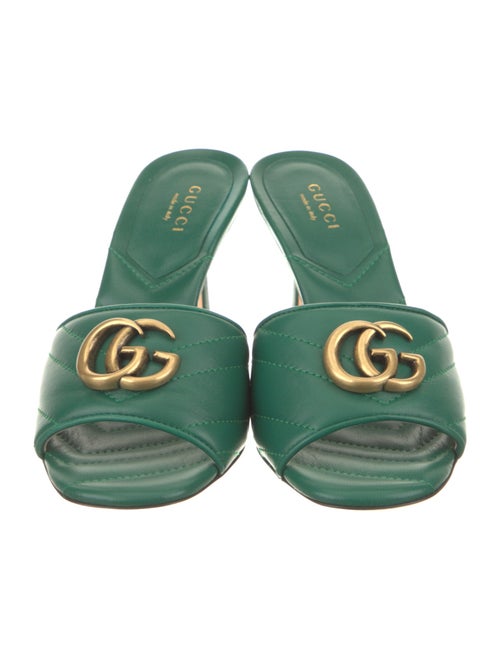 Gucci Leather Slides