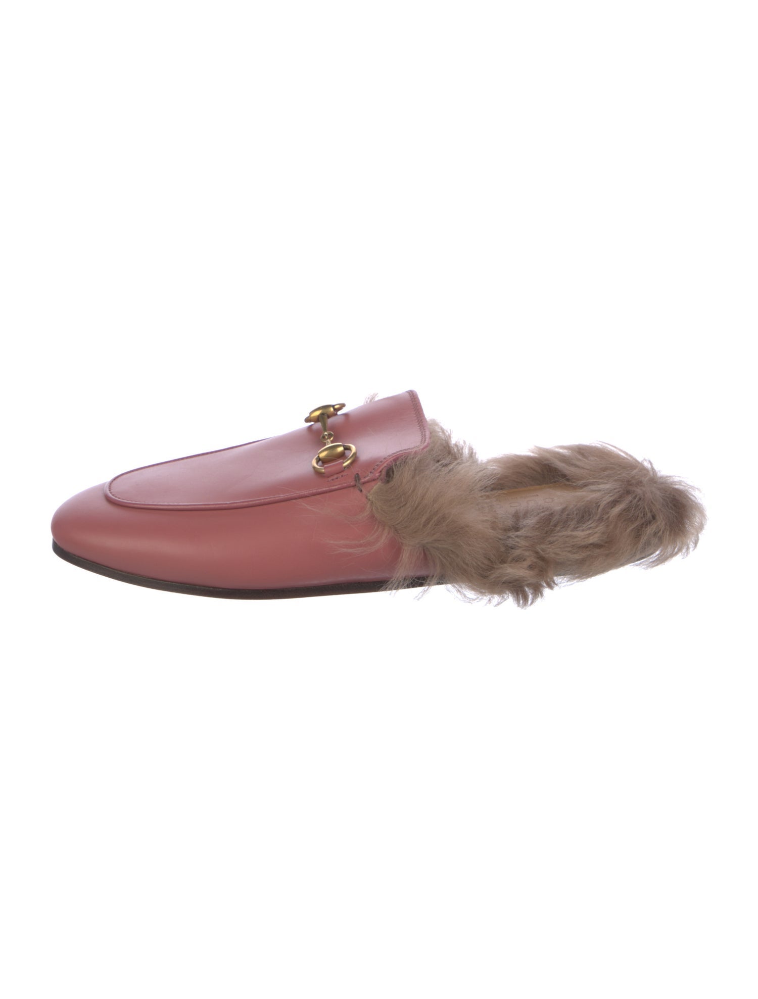 Gucci Horsebit Accent Leather Mules