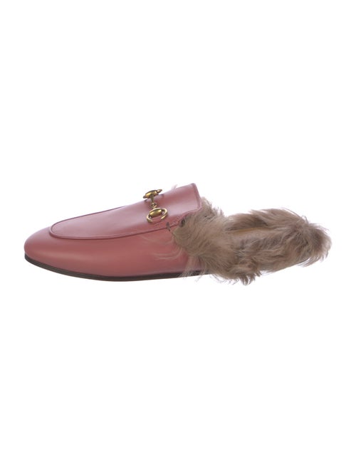 Gucci Horsebit Accent Leather Mules