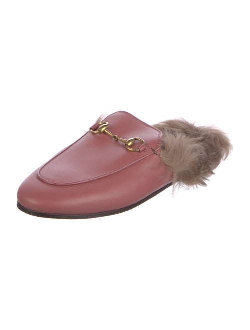 Gucci Horsebit Accent Leather Mules