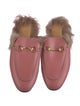 Gucci Horsebit Accent Leather Mules