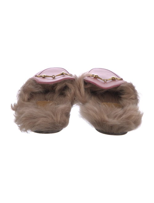 Gucci Horsebit Accent Leather Mules
