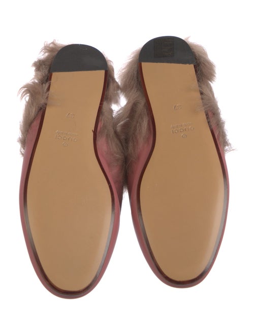 Gucci Horsebit Accent Leather Mules