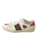 Gucci Web Accent Leather Sneakers