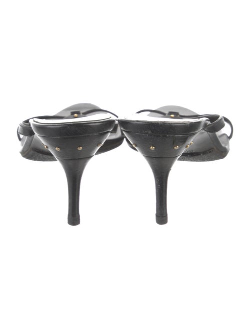 Gucci Interlocking G Logo Leather Slides