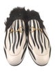Gucci Leather Printed Mules