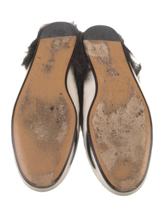 Gucci Leather Printed Mules