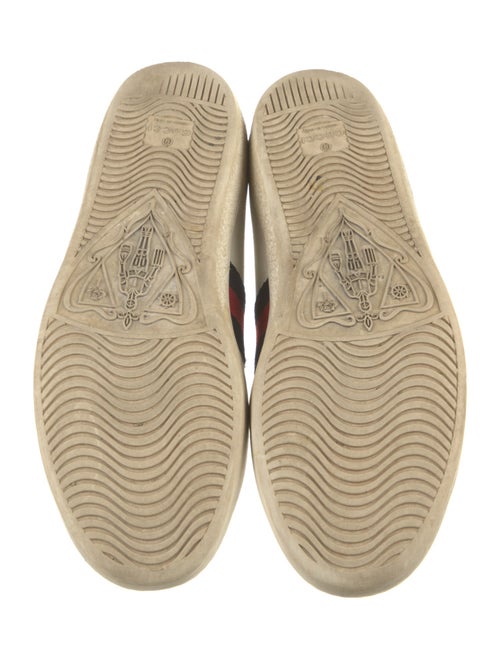 Gucci Sylvie Web Accent Leather Sneakers