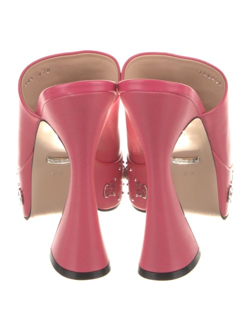 Gucci GG Signature Leather Slides