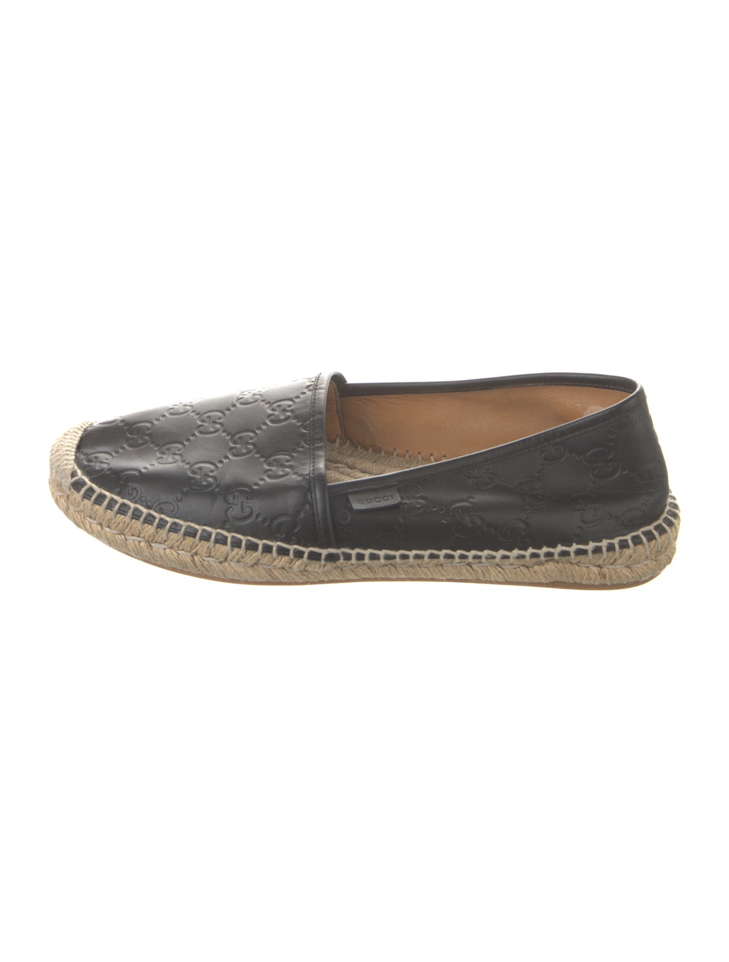Gucci GG Signature Leather Espadrilles