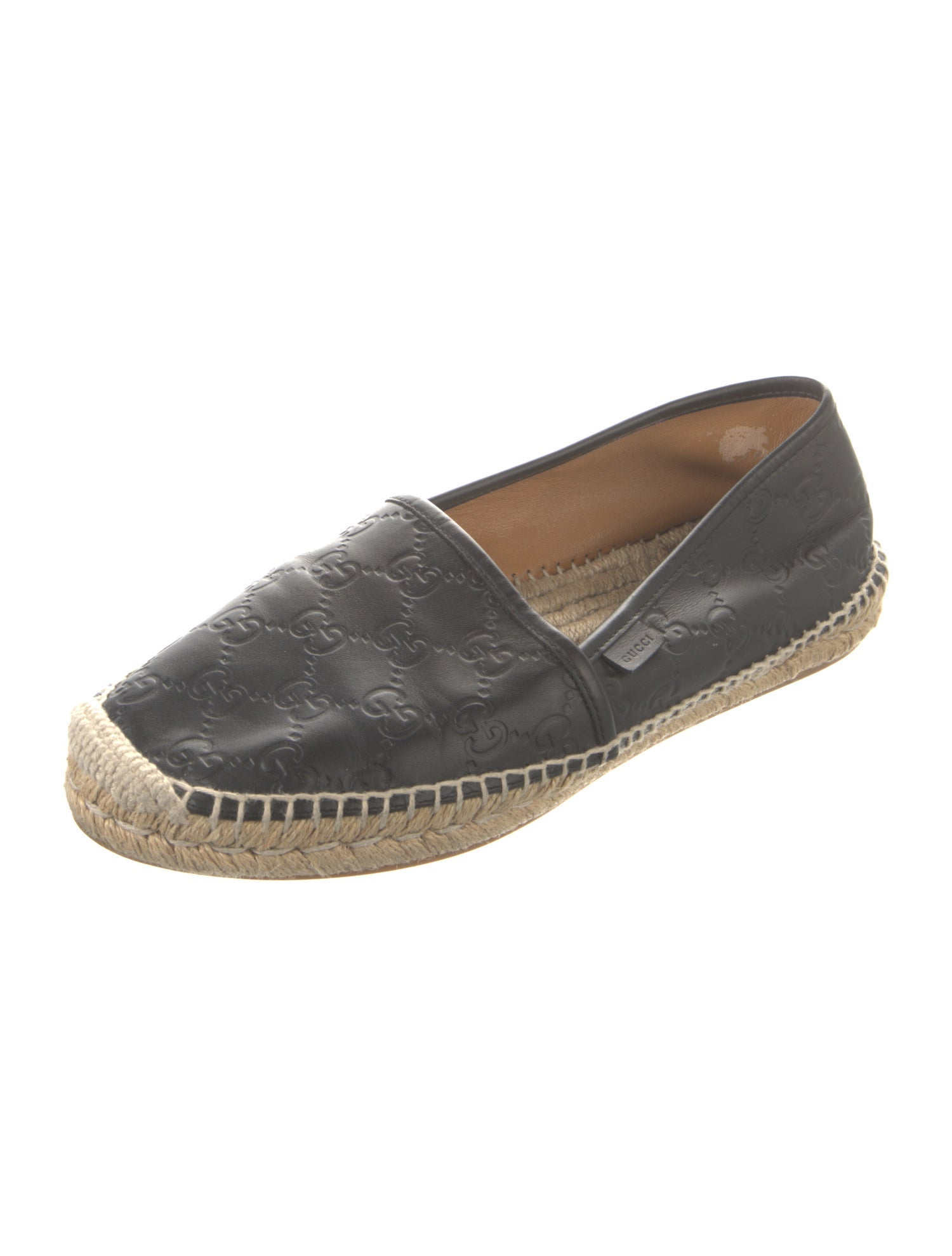 Gucci GG Signature Leather Espadrilles