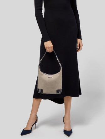 Gucci Canvas Shoulder Bag