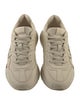 Gucci Web Accent Leather Chunky Sneakers