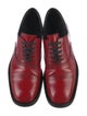 Gucci Web Accent Leather Oxfords