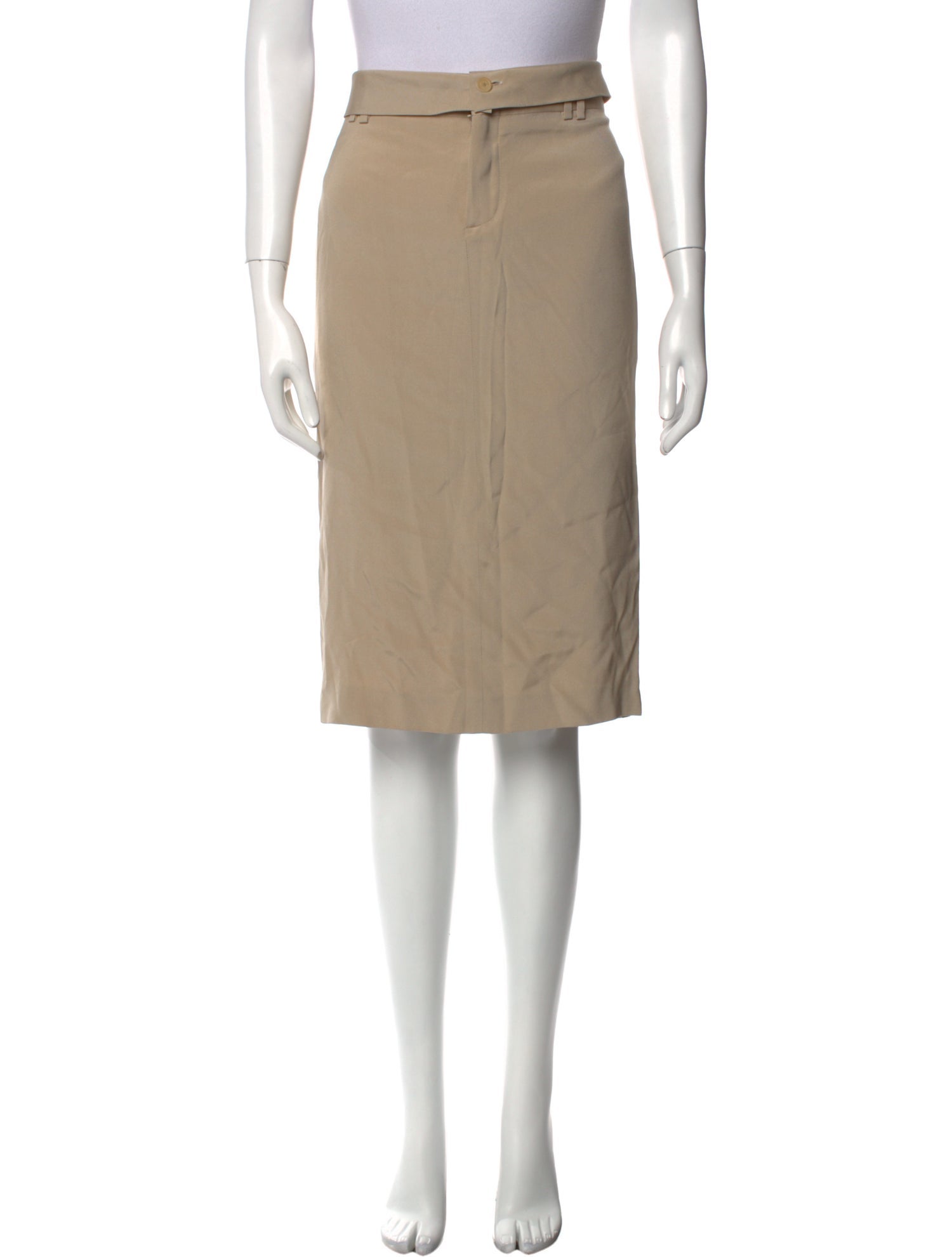 Gucci Silk Knee-Length Skirt