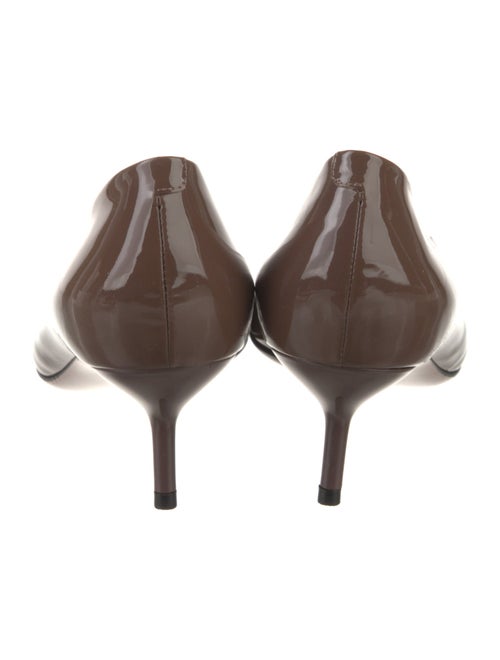 Gucci Horsebit Accent Patent Leather Pumps