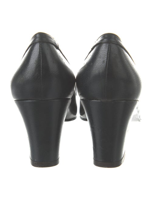 Gucci Horsebit Accent Leather Pumps