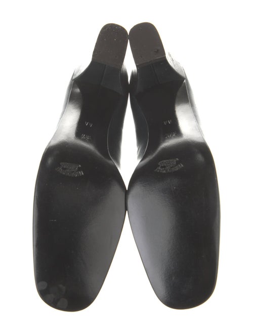 Gucci Horsebit Accent Leather Pumps