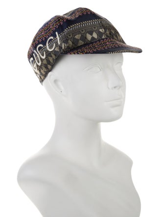 Gucci Printed Logo Baseball Hat