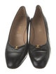 Gucci Sylvie Web Accent Leather Pumps