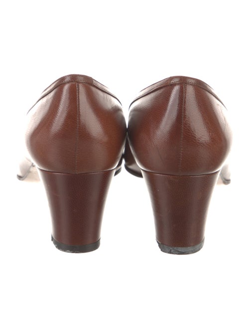 Gucci Interlocking G Logo Leather Pumps