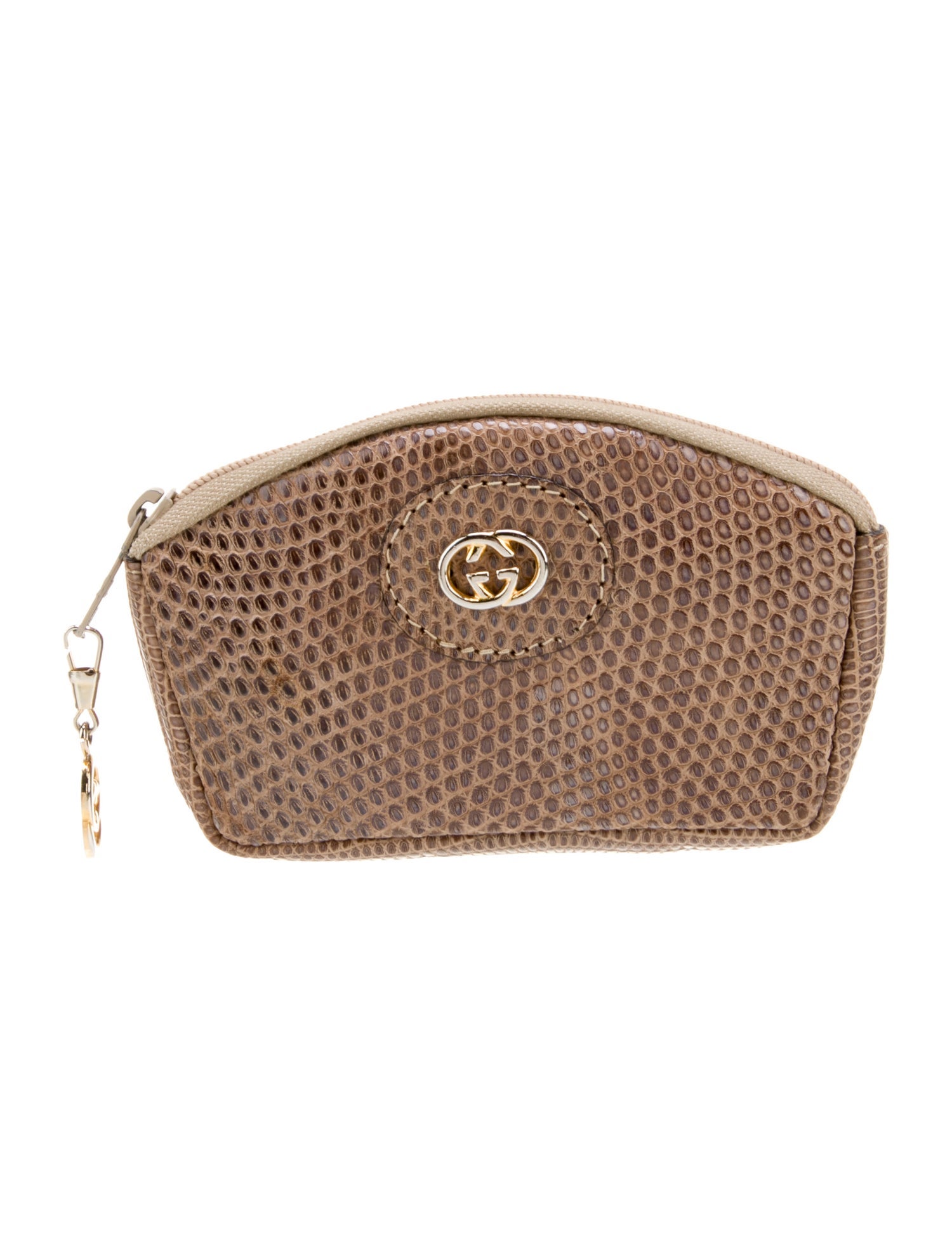 Gucci Leather Cosmetic Bag