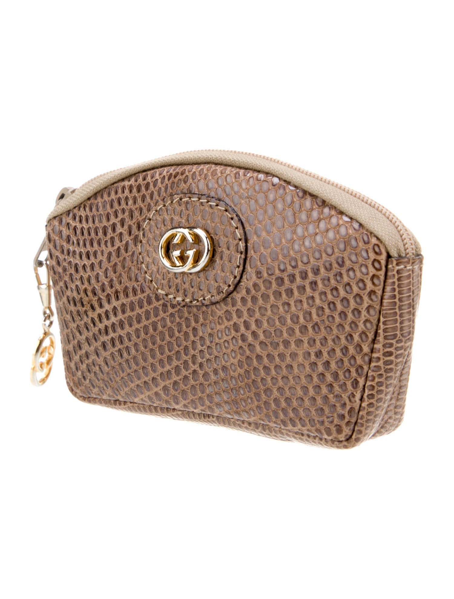 Gucci Leather Cosmetic Bag