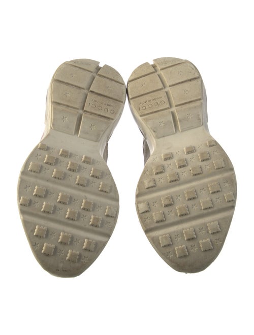 Gucci Leather Printed Chunky Sneakers